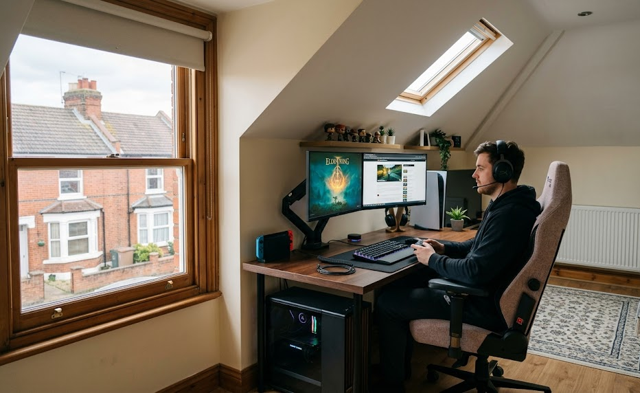 Gaming Rooms Are In: How to Build a Gaming Setup Without Losing Space