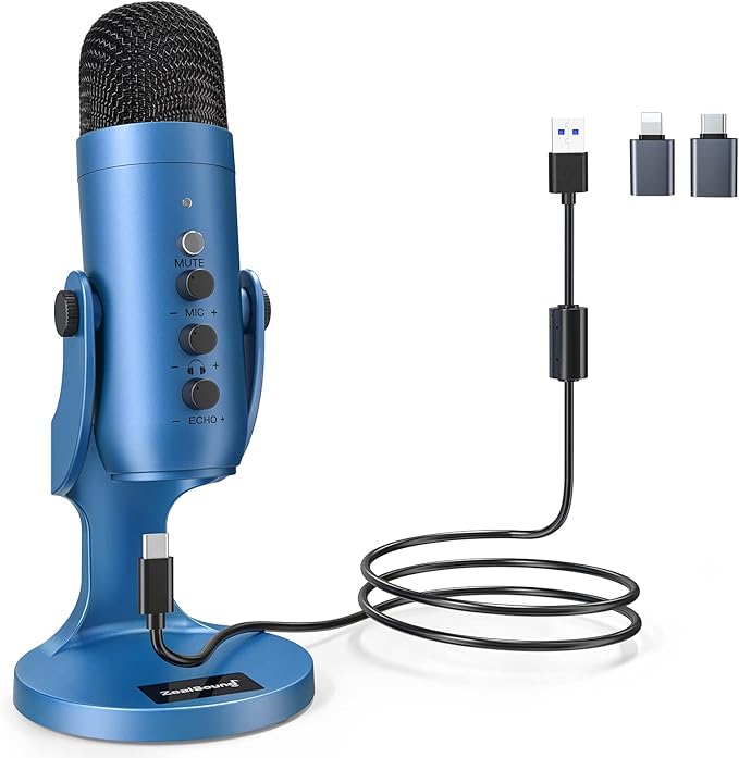 ZealSound K66 USB Condenser Microphone