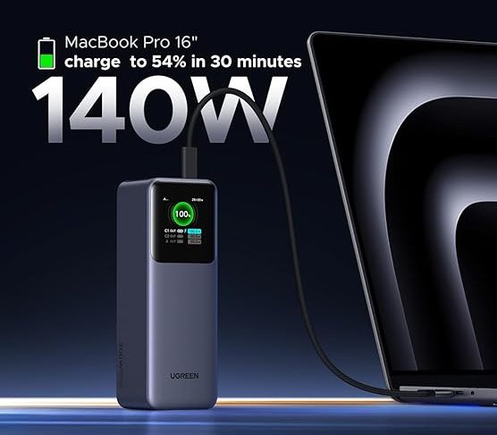 UGREEN 25000mAh Laptop Power Bank